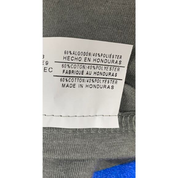 New York Islanders Hockey NHL Mens Medium Hanes Short Sleeve PolyCotton Tee - Picture 4 of 4